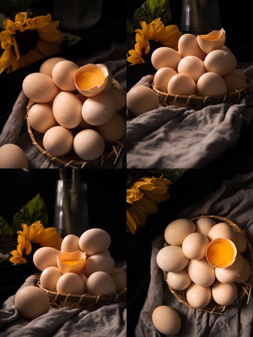 静物摄影油画氛围鸡蛋04